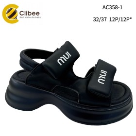 Buty Sandały DZIECIĘCE, size 32-37, 12par/paczka