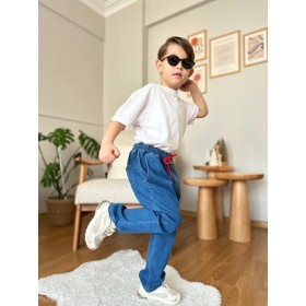 Spodnie Jeansy DZIECIĘCA tureckie, size 3-10 lat, paczka 5szt, 1kolor