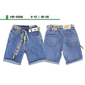 Spodenki Jeansy  DZIECIĘCA , size 4-12 lat, paczka 5szt, 1kolor
