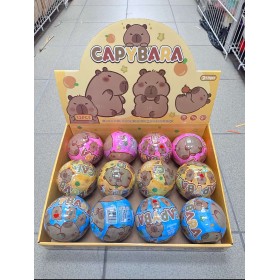 ZABAWKI capybara .12 SZT / PACZKA, KOLOR JAK NA ZDZIĘCIU