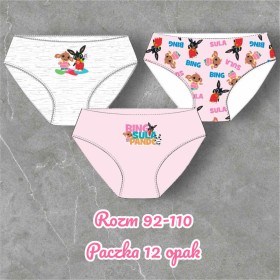 Majtki dziecięcy ,rozm 92-110, paczka 12szt, mix kolor