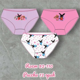 Majtki dziecięcy ,rozm 92-110, paczka 12szt, mix kolor