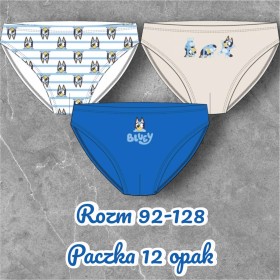 Majtki dziecięcy ,rozm 98-128, paczka 12szt, mix kolor