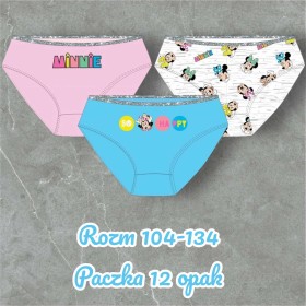 Majtki dziecięcy ,rozm 104-134, paczka 12szt, mix kolor