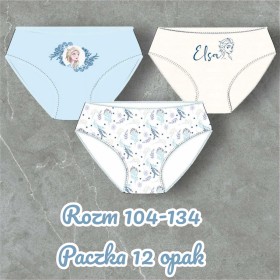 Majtki dziecięcy ,rozm 104-134, paczka 12szt, mix kolor