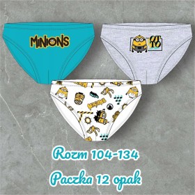 Slipy dziecięcy ,rozm 104-134, paczka 12szt, mix kolor
