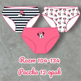 Majtki dziecięcy ,rozm 104-134, paczka 12szt, mix kolor
