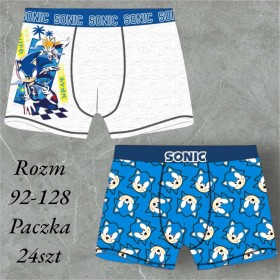 Bokserki dziecięcy ,rozm 98-128, paczka 24szt, mix kolor