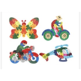 ZABAWKI lego. 6 SZT / PACZKA, KOLOR JAK NA ZDZIĘCIU