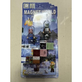 ZABAWKI MAGNET WORLD . 12 SZT / PACZKA, KOLOR JAK NA ZDZIĘCIU