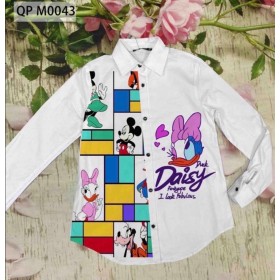 Koszule DZIECIĘCA , size 4-14 lat, paczka 6szt, 1kolor