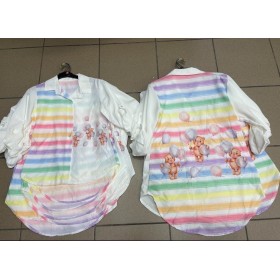 Koszule DZIECIĘCA , size 4-14 lat, paczka 6szt, 1kolor