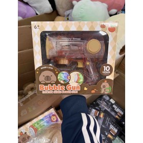 ZABAWKI BUBBLE GUN . 6 SZT / PACZKA, KOLOR JAK NA ZDZIĘCIU