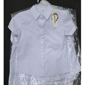 Koszule DZIECIĘCE . size 128-158,paczka 6szt, 1kolor