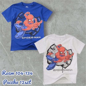 Bluzki DZIECIĘCE , size 104-134,paczka 12szt, mix kolor