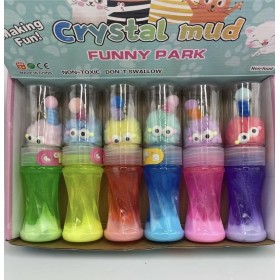 ZABAWKI CRYSTAL MUD. 6 SZT / PACZKA, KOLOR JAK NA ZDZIĘCIU