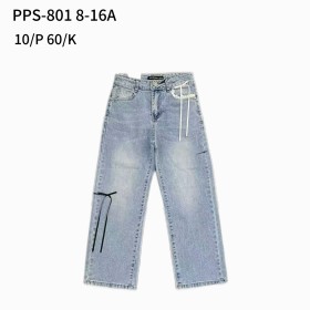 Spodnie Jeansy DZIECIĘCE , size 8-16lat,paczka 10szt, 1kolor