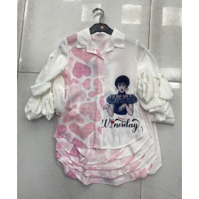Koszule DZIECIĘCE , size 4-14lat,paczka 6szt, 1kolor