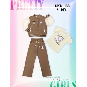 Komplety  DZIECIĘCE , size 8-16 lat,paczka 5szt, 1kolor