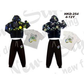 Komplety  DZIECIĘCE , size 4-12 lat,paczka 5szt, 1kolor