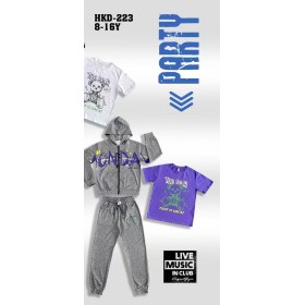 Komplety  DZIECIĘCE , size 8-16 lat,paczka 5szt, 1kolor