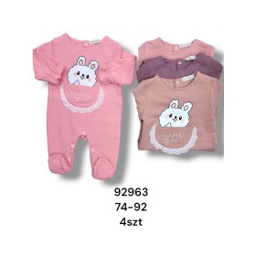 Kombinezon DZIECIĘCE , size 74-92,paczka 4szt, 1 kolor