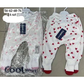 Spodnie DZIECIĘCE , size 56-74,paczka 4szt, 1 kolor