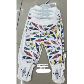 Spodnie DZIECIĘCE , size 62-80,paczka 4szt, 1 kolor