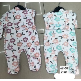 Kombinezon DZIECIĘCE , size 62-68,paczka 2szt, 1 kolor