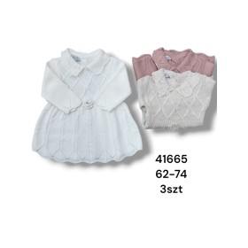 Sukienka DZIECIĘCE , size 62-74,paczka 3szt, 1 kolor