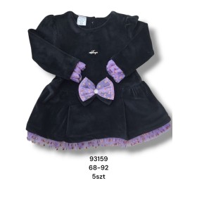 Sukienka DZIECIĘCE , size 68-92,paczka 5szt, 1 kolor