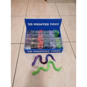 ZABAWKI  3D PRINTED TOYS. 24 SZT / PACZKA, KOLOR JAK NA ZDZIĘCIU
