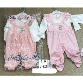 Kombinezon DZIECIĘCE , size 3-9m,paczka 3szt, 1kolor