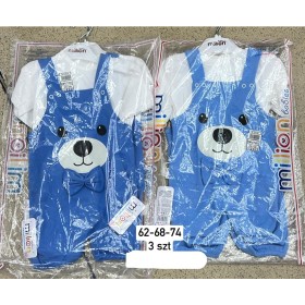 Kombinezon DZIECIĘCE , size 62-74,paczka 3szt, 1kolor