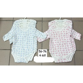 Body  DZIECIĘCE , size 56-74,paczka 4szt, 1kolor