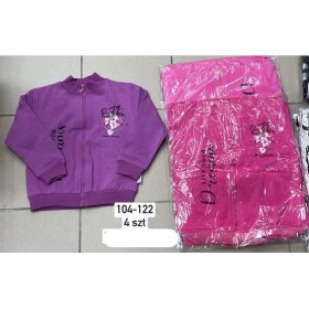 Bluzy DZIECIĘCE , size 104-122,paczka 4szt, 1kolor