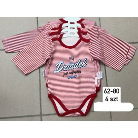 Body  DZIECIĘCE , size 62-80,paczka 4szt, 1kolor