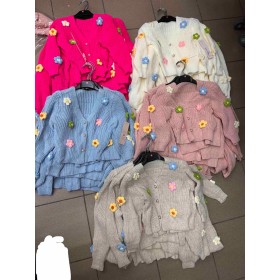 Sweter DZIECIĘCE , size 4-14 lat,paczka 6szt, 1kolor
