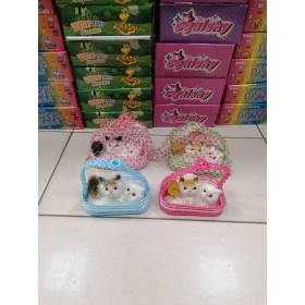 ZABAWKI CUTE CAT. 6 SZT / PACZKA, KOLOR JAK NA ZDZIĘCIU