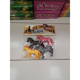ZABAWKI HORSE.12SZT / PACZKA, KOLOR JAK NA ZDZIĘCIU