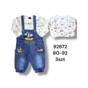 Komplet DZIECIĘCE , size 80-92,paczka 3szt, 1kolor