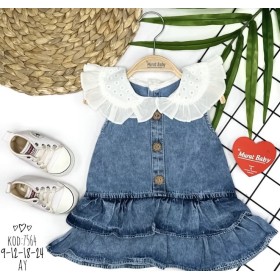 Sukienka DZIECIĘCE , size 9-24M ,paczka 4szt, 1kolor