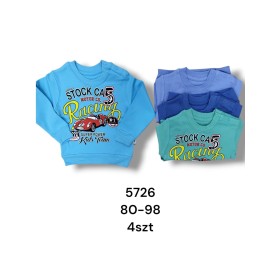 Bluzy DZIECIĘCE , size 80-98 ,paczka 4szt, 1kolor