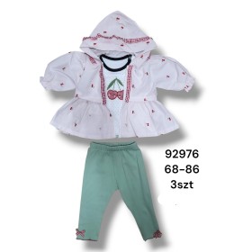 Komplet DZIECIĘCE , size 68-86 ,paczka 3szt, 1kolor