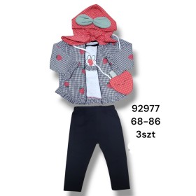 Komplet DZIECIĘCE , size 68-86 ,paczka 3szt, 1kolor