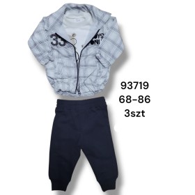 Komplet DZIECIĘCE , size 68-86 ,paczka 3szt, 1kolor