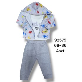 Komplet DZIECIĘCE , size 68-86 ,paczka 4szt, 1kolor