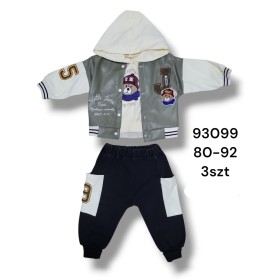 Komplet DZIECIĘCE , size 80-98 ,paczka 3szt, 1kolor