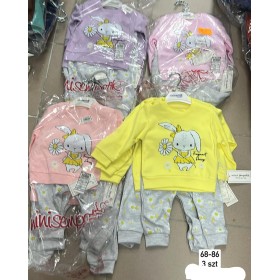 Komplet DZIECIĘCE , size 68-86 ,paczka 3szt, 1kolor