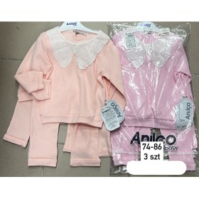 Komplet DZIECIĘCE , size 74-86 ,paczka 3szt, 1kolor